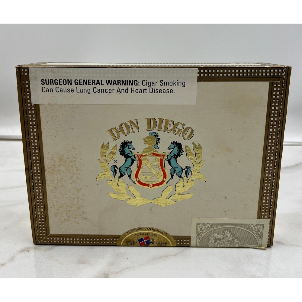 Vintage DON DIEGO Special Sun Babies EMPTY CIGAR BOX For Crafting/Storage/ART